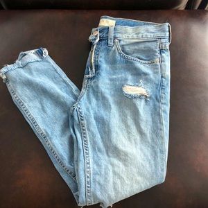 Free People boyfriend jeans
